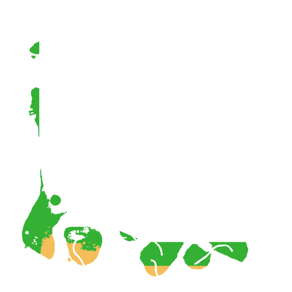 Biome Rust Map: Procedural Map, Size: 3700, Seed: 326449313