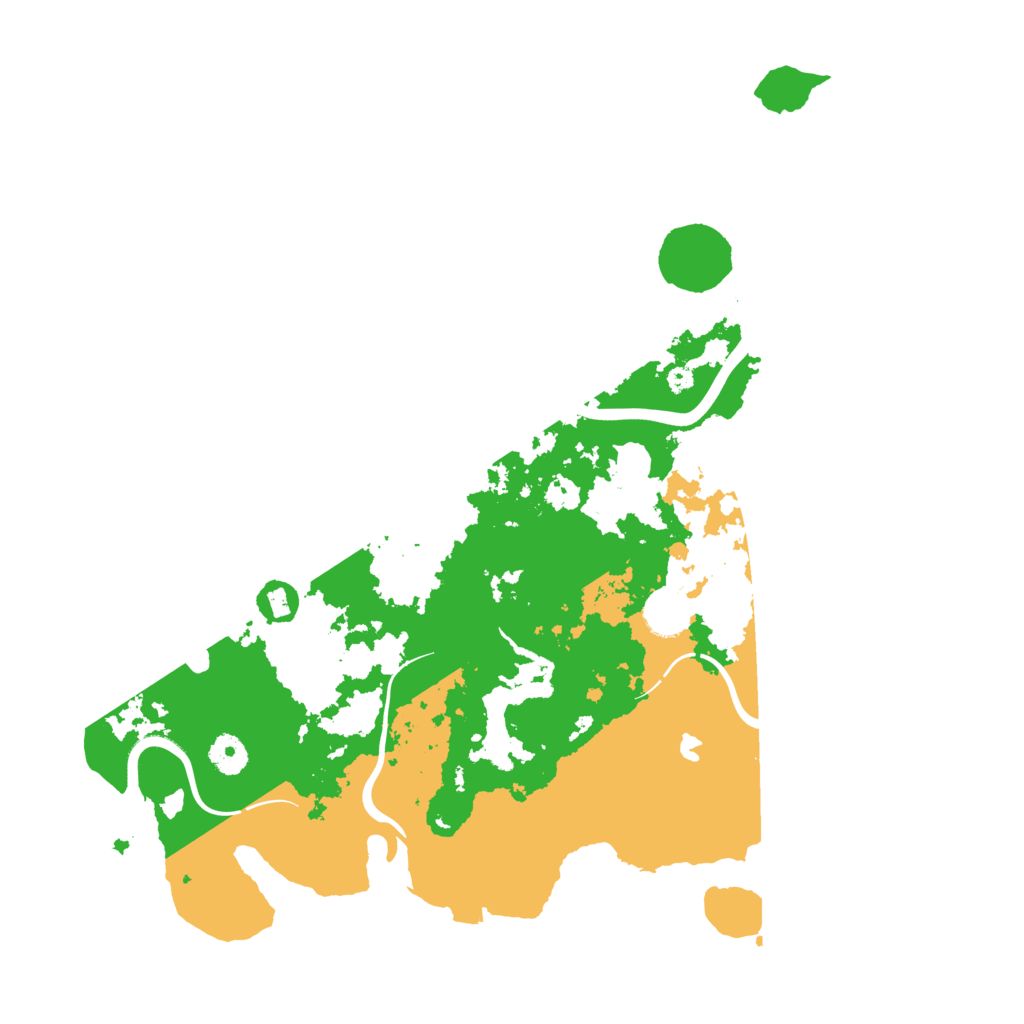 Biome Rust Map: Procedural Map, Size: 4000, Seed: 1608393881