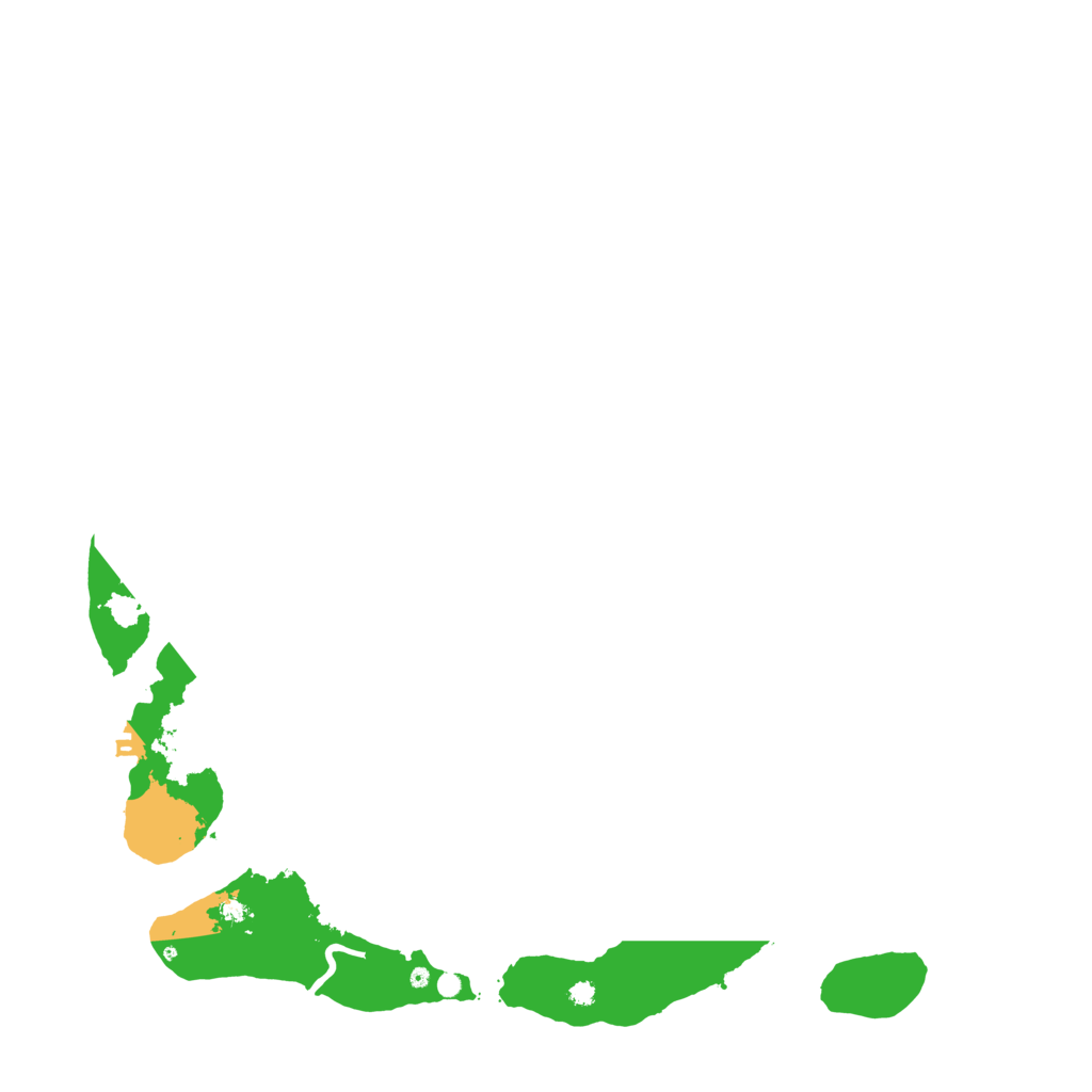 Biome Rust Map: Procedural Map, Size: 4000, Seed: 1617535624