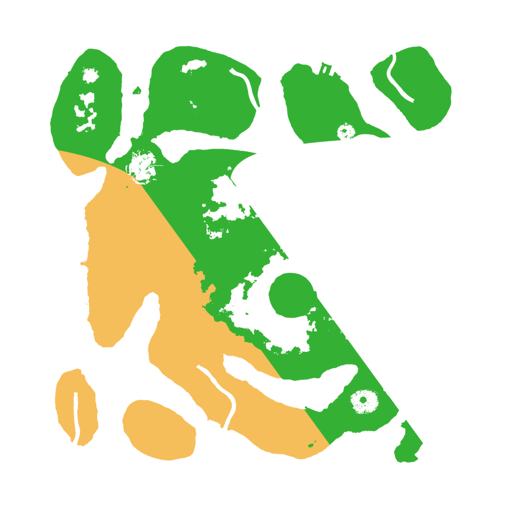 Biome Rust Map: Procedural Map, Size: 3000, Seed: 390