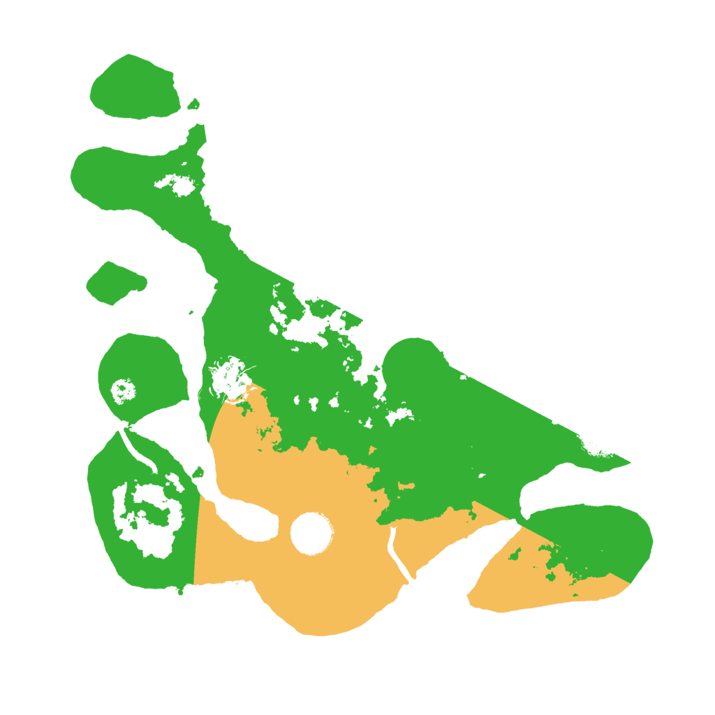Biome Rust Map: Procedural Map, Size: 3000, Seed: 7455734