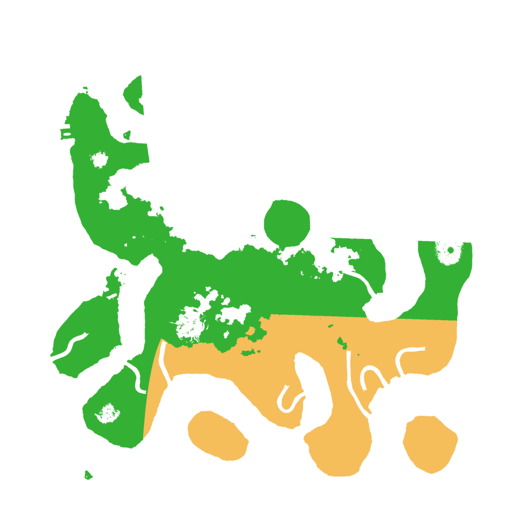 Biome Rust Map: Procedural Map, Size: 3000, Seed: 910817