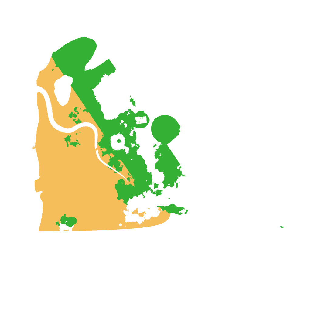 Biome Rust Map: Procedural Map, Size: 3000, Seed: 824488