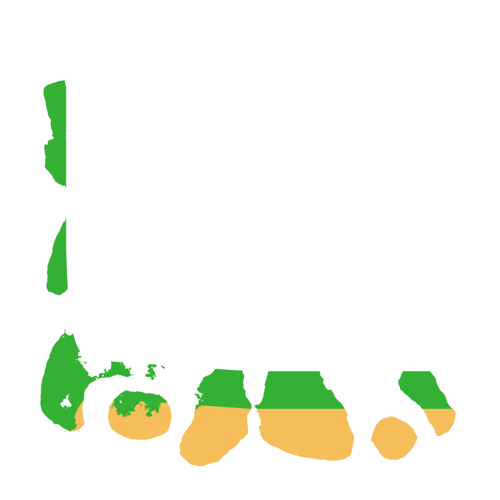 Biome Rust Map: Barren, Size: 3500, Seed: 1562462906