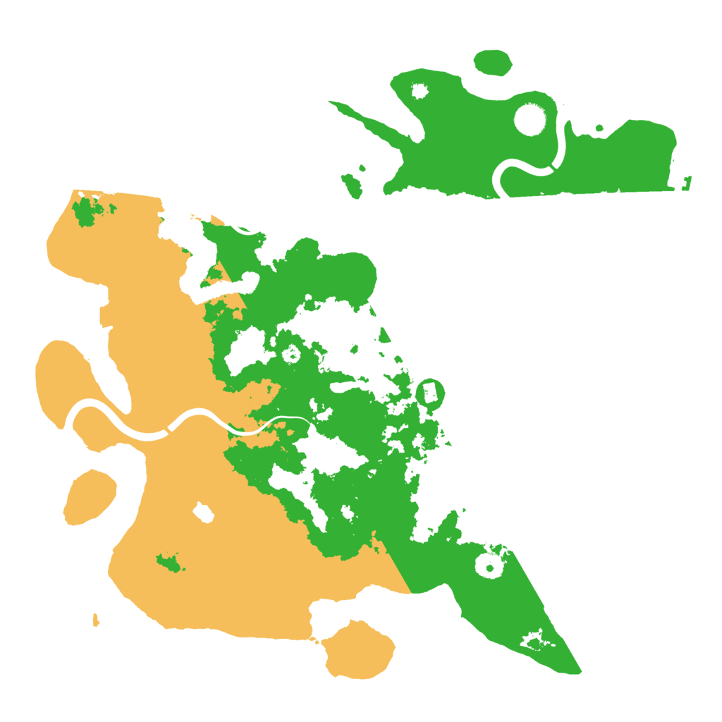 Biome Rust Map: Procedural Map, Size: 4000, Seed: 2081081803