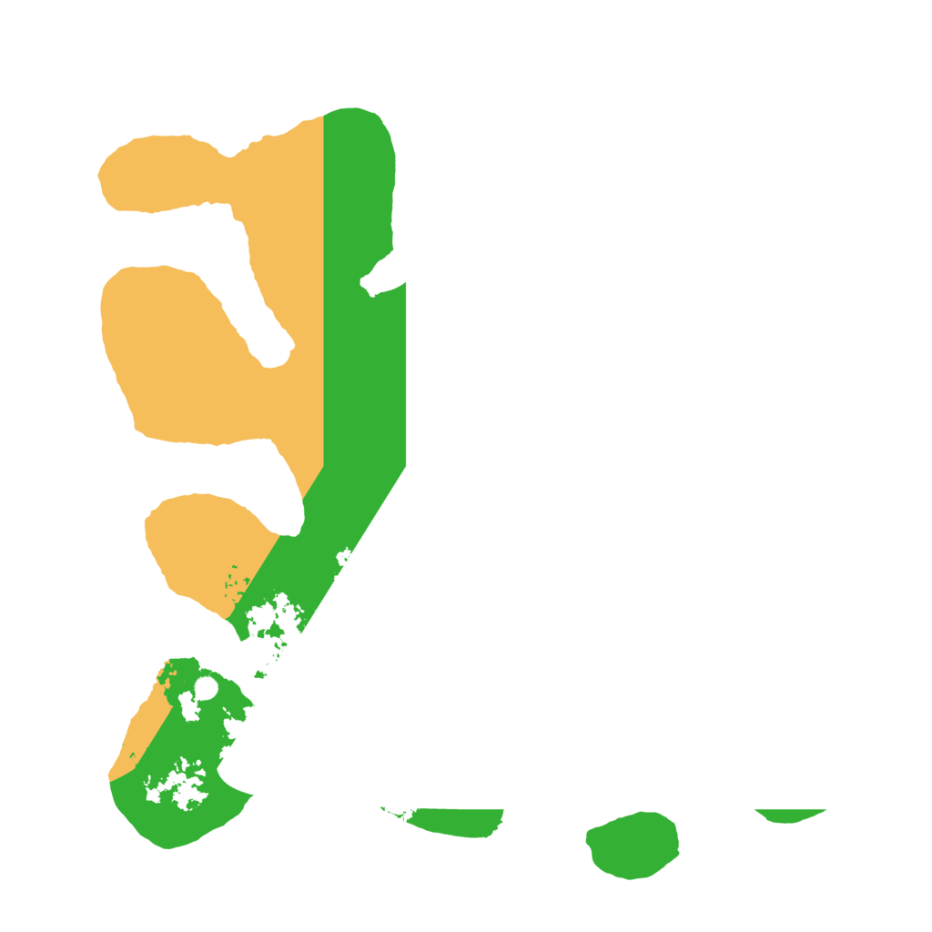 Biome Rust Map: Barren, Size: 3500, Seed: 456478