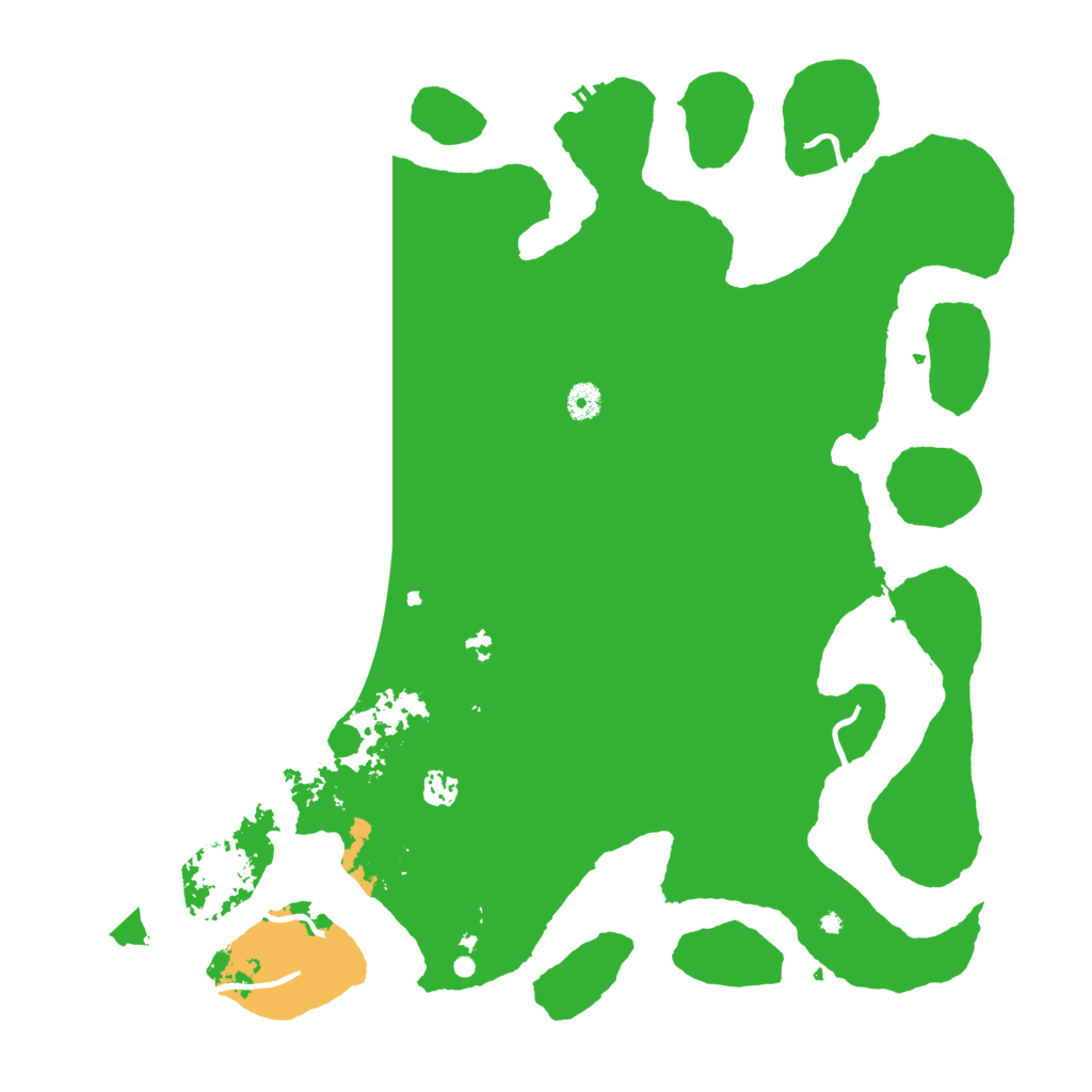 Biome Rust Map: Procedural Map, Size: 4500, Seed: 1987698247