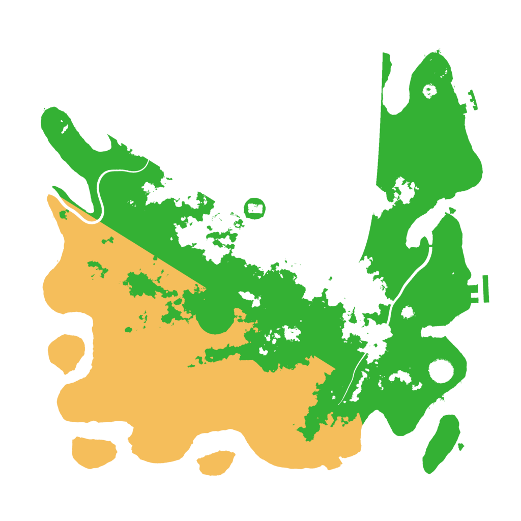 Biome Rust Map: Procedural Map, Size: 3850, Seed: 1089518595