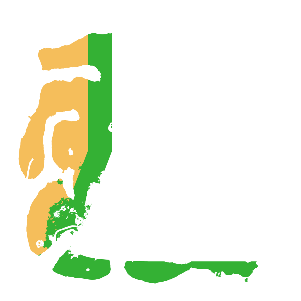 Biome Rust Map: Procedural Map, Size: 3997, Seed: 753223357