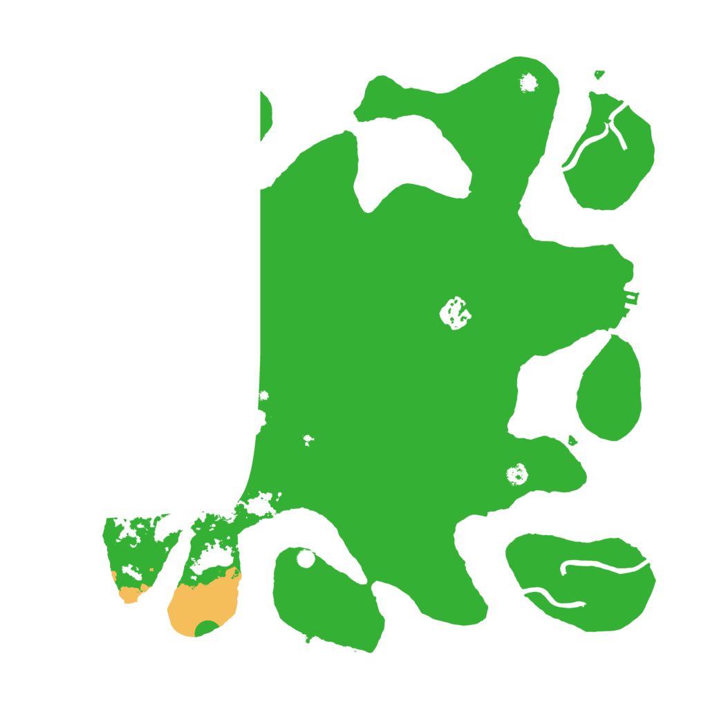 Biome Rust Map: Procedural Map, Size: 3500, Seed: 1541177752