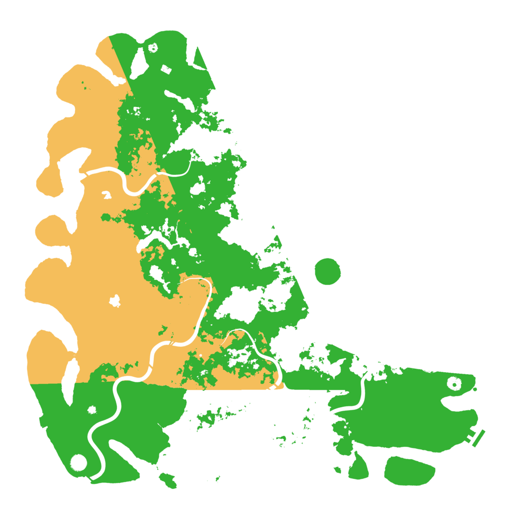 Biome Rust Map: Procedural Map, Size: 5500, Seed: 840492979