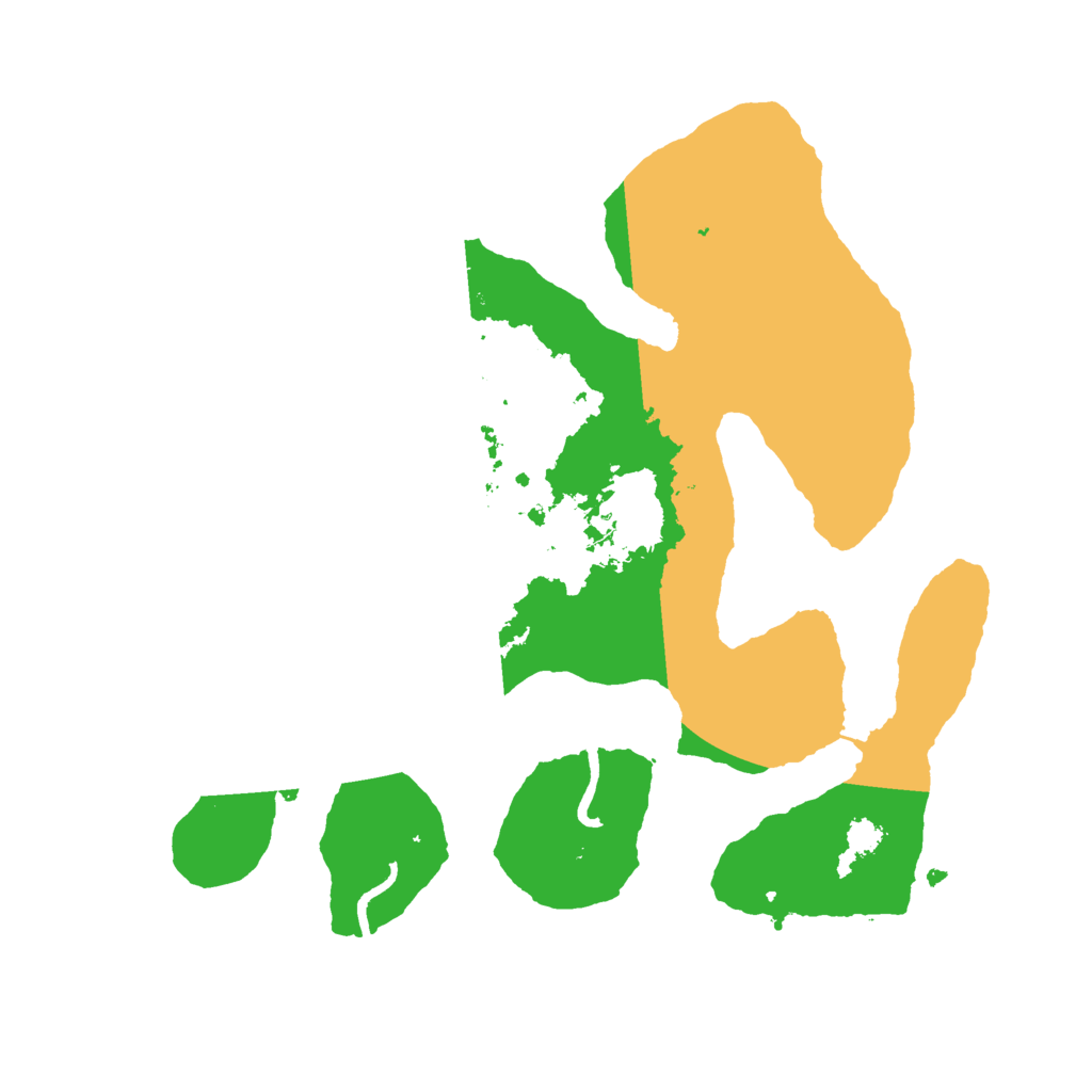 Biome Rust Map: Procedural Map, Size: 2800, Seed: 5376321