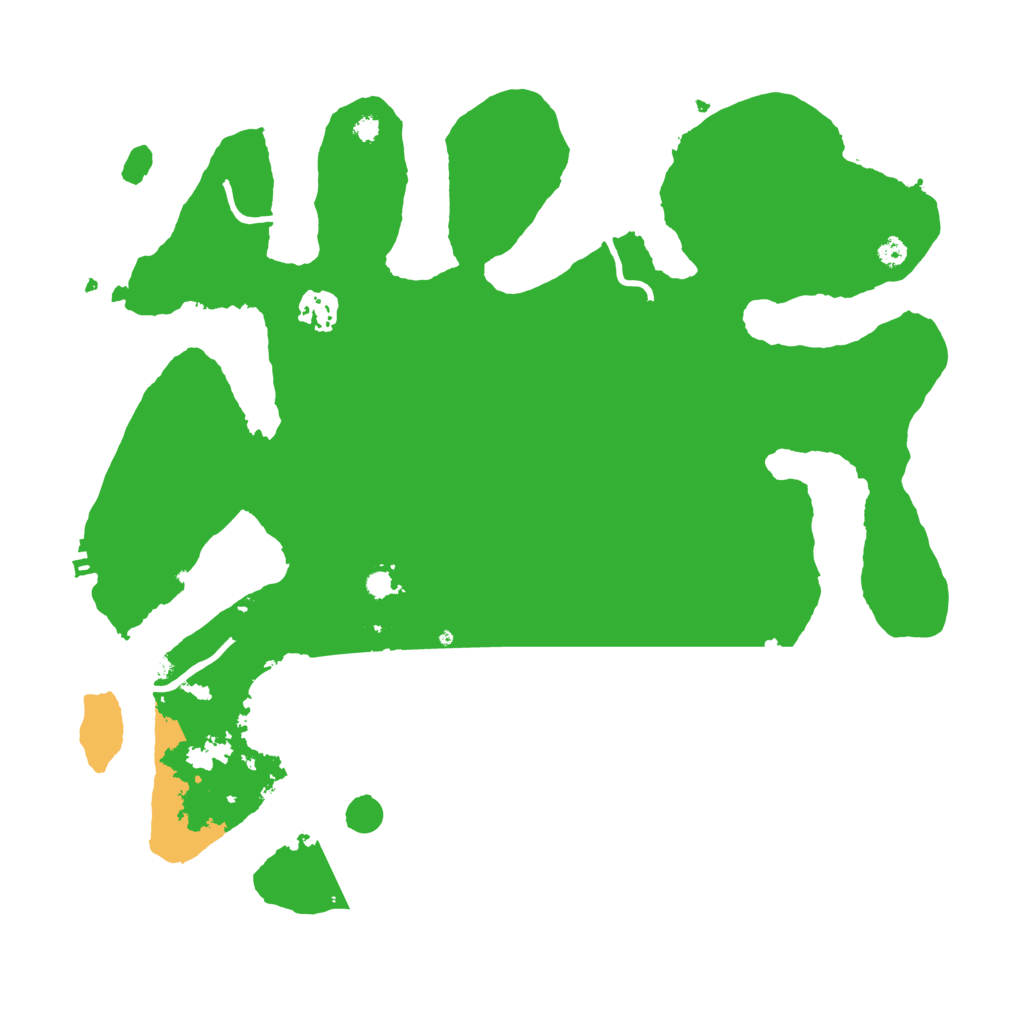 Biome Rust Map: Procedural Map, Size: 3700, Seed: 203412903