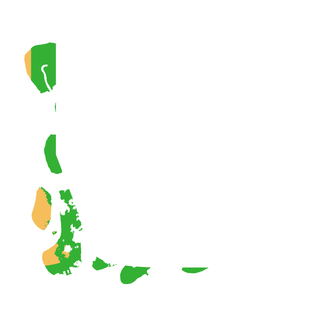 Biome Rust Map: Procedural Map, Size: 3500, Seed: 328023