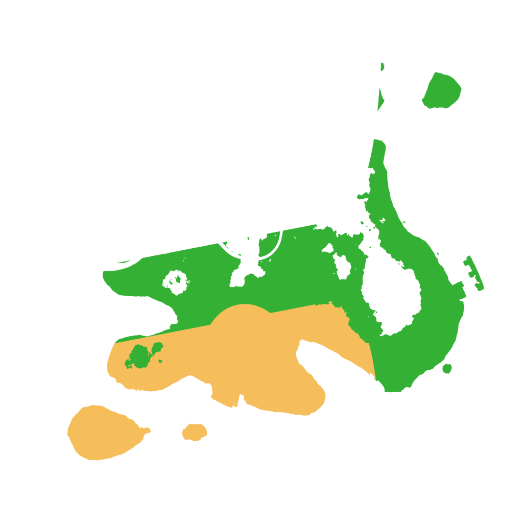 Biome Rust Map: Procedural Map, Size: 2200, Seed: 1957243802