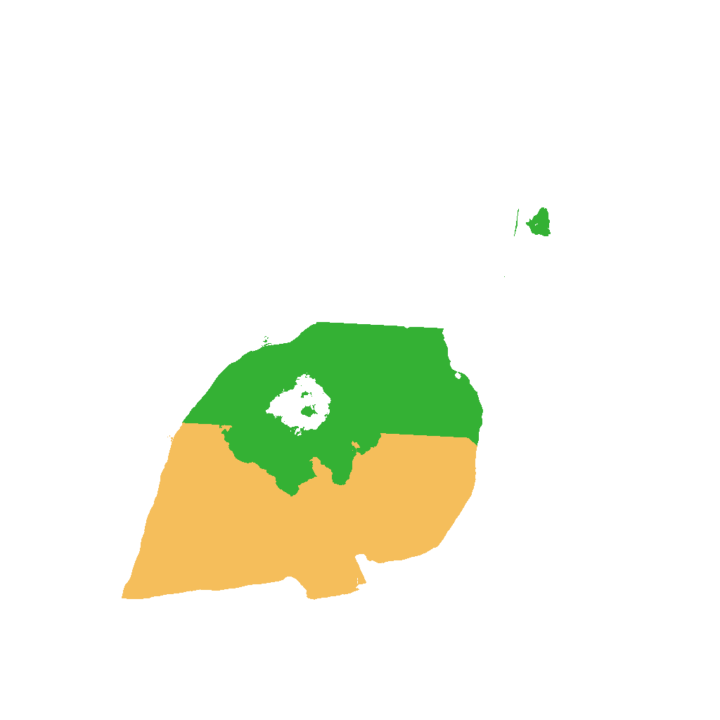 Biome Rust Map: Procedural Map, Size: 1400, Seed: 18