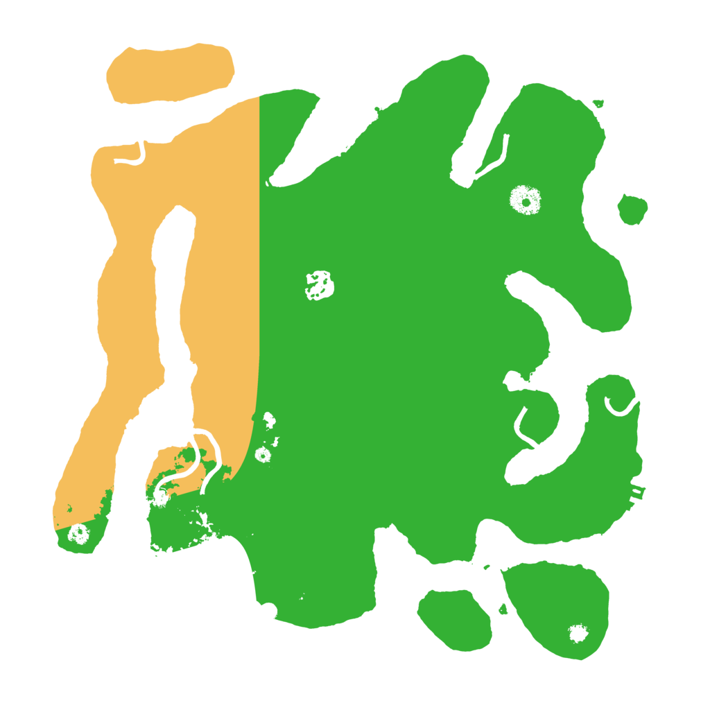 Biome Rust Map: Procedural Map, Size: 3500, Seed: 8854638