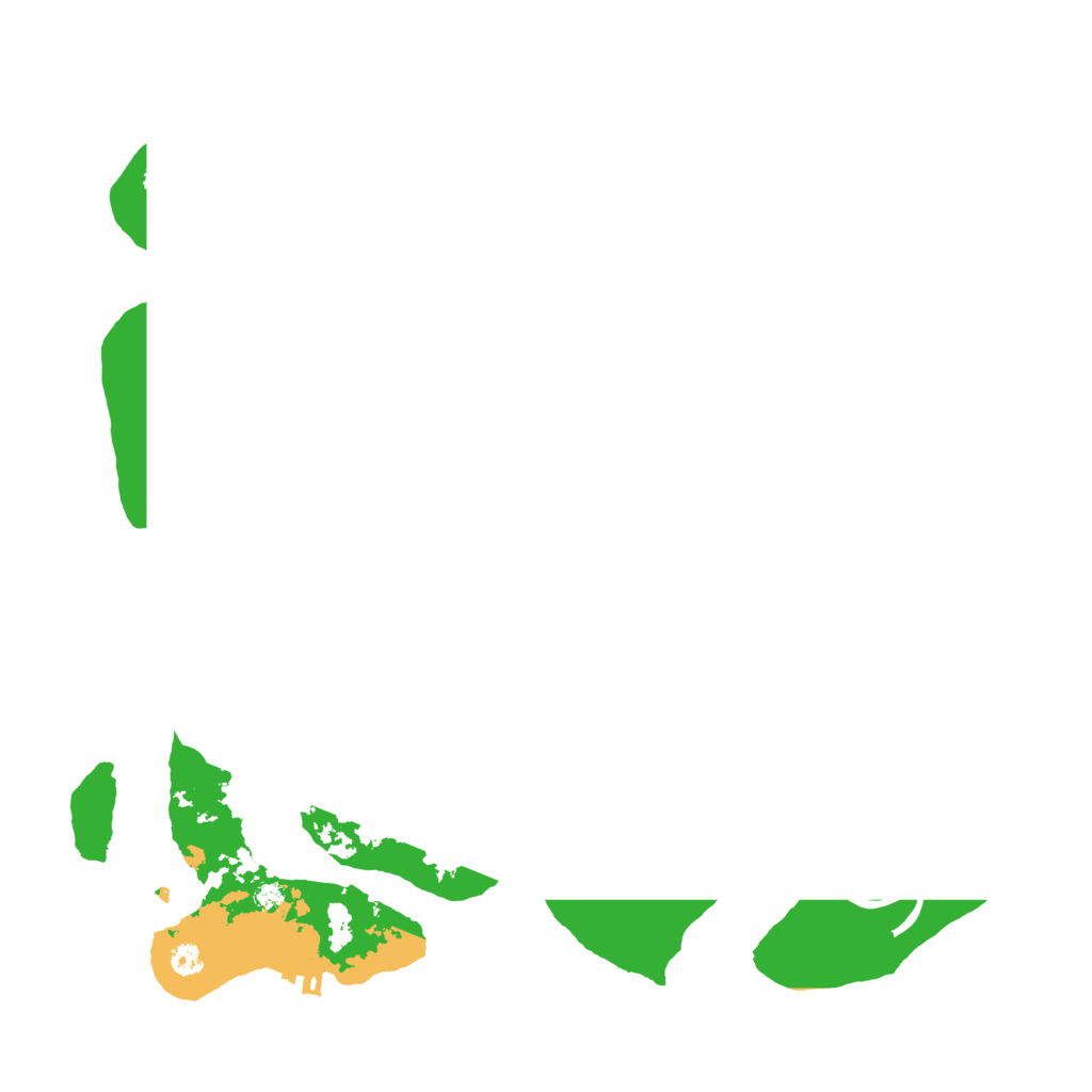 Biome Rust Map: Procedural Map, Size: 3500, Seed: 654456554