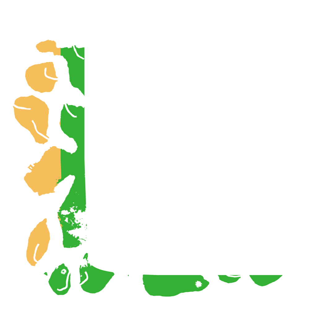 Biome Rust Map: Procedural Map, Size: 4500, Seed: 22539768