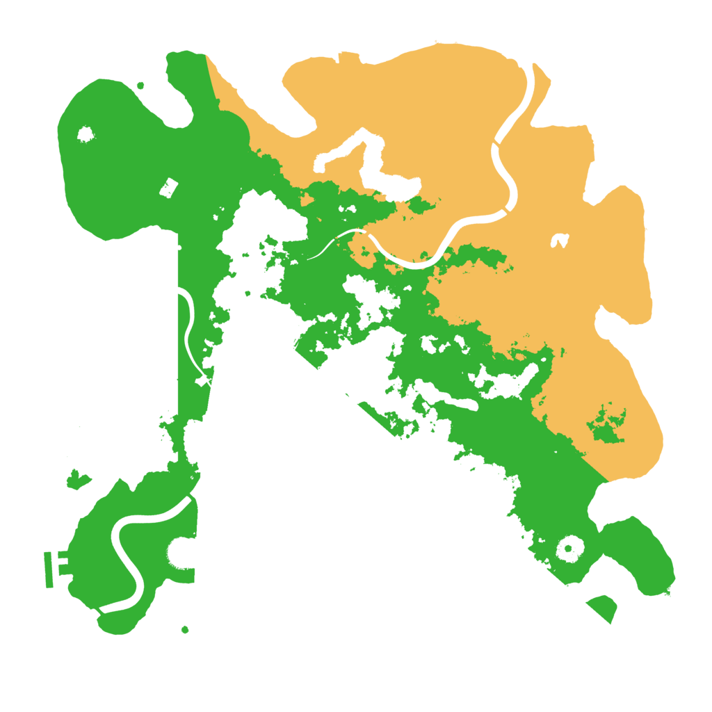 Biome Rust Map: Procedural Map, Size: 4000, Seed: 105240975
