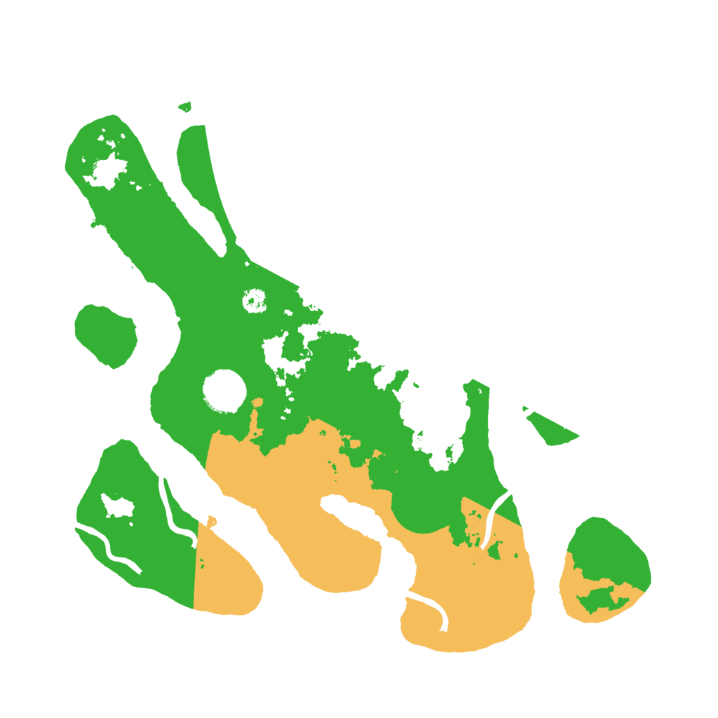 Biome Rust Map: Procedural Map, Size: 3000, Seed: 201070