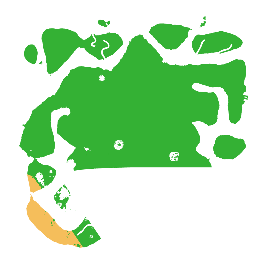 Biome Rust Map: Procedural Map, Size: 4000, Seed: 445534729