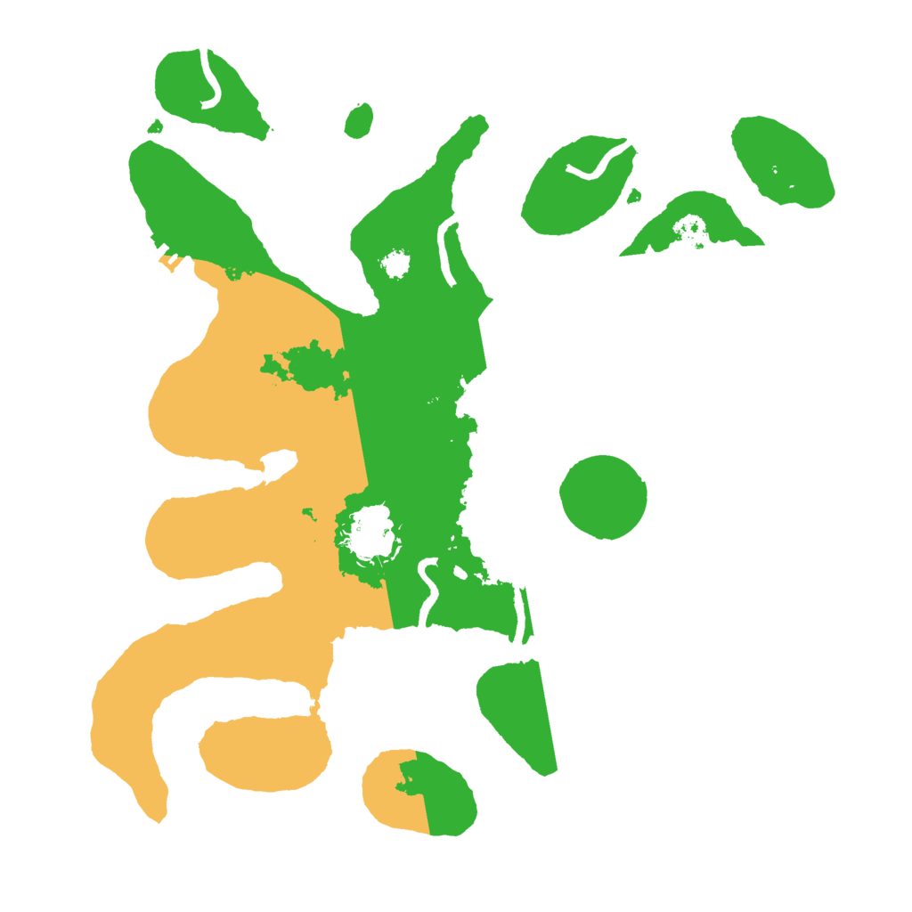 Biome Rust Map: Procedural Map, Size: 3000, Seed: 150147945