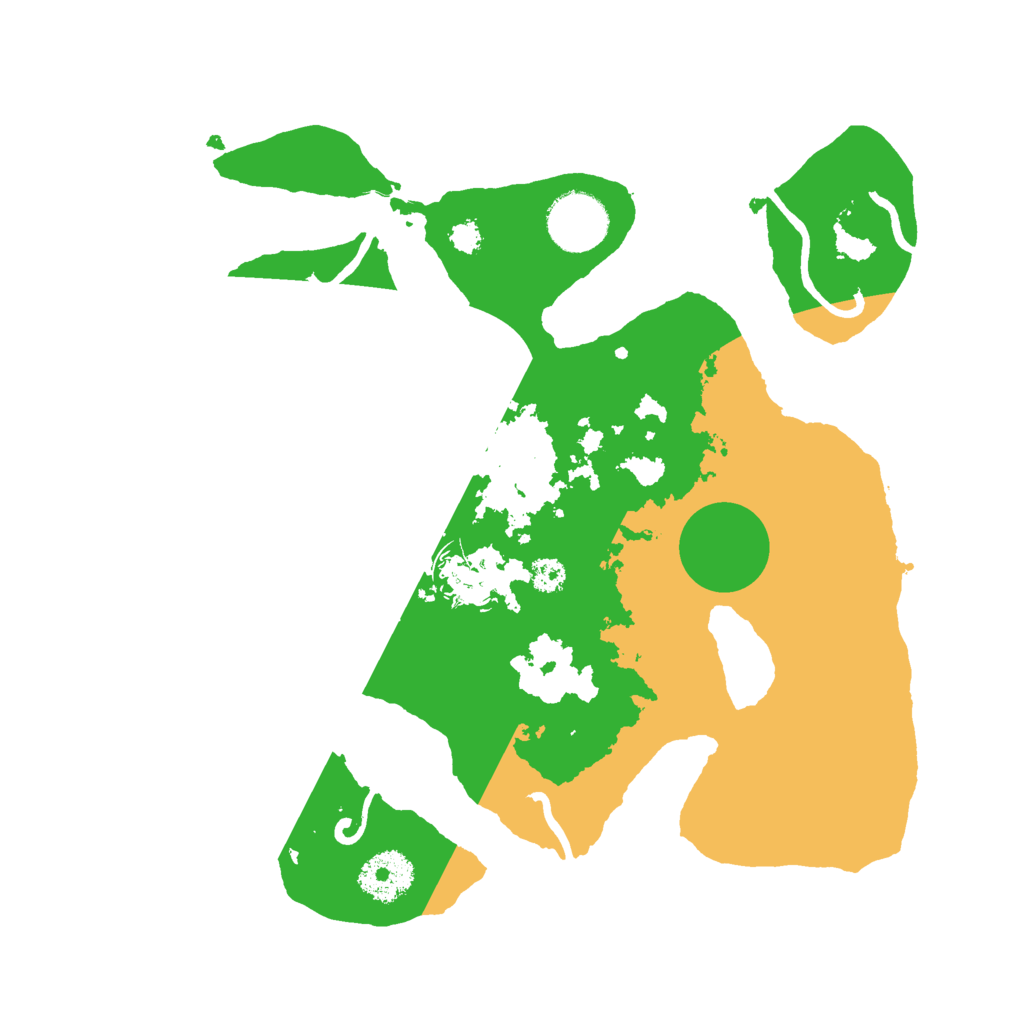 Biome Rust Map: Procedural Map, Size: 3000, Seed: 569696