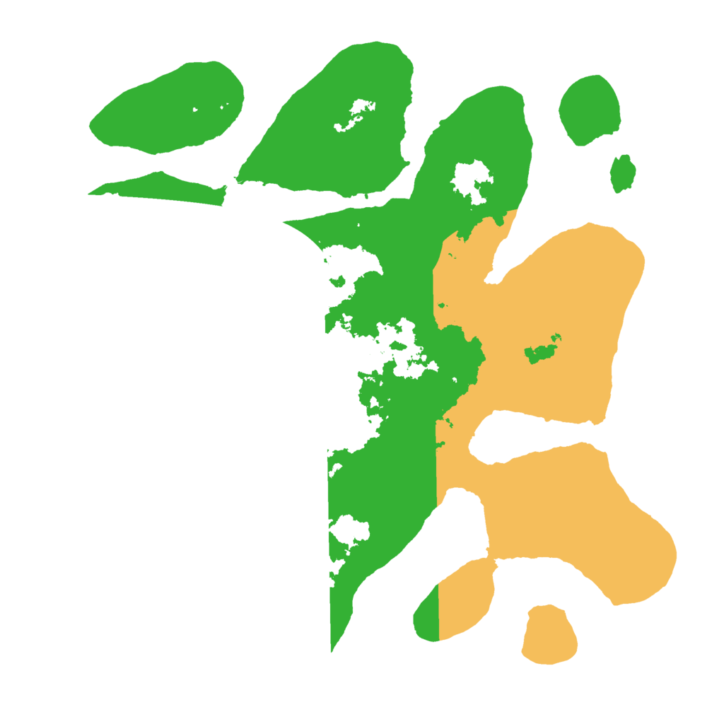 Biome Rust Map: Barren, Size: 3000, Seed: 5000000