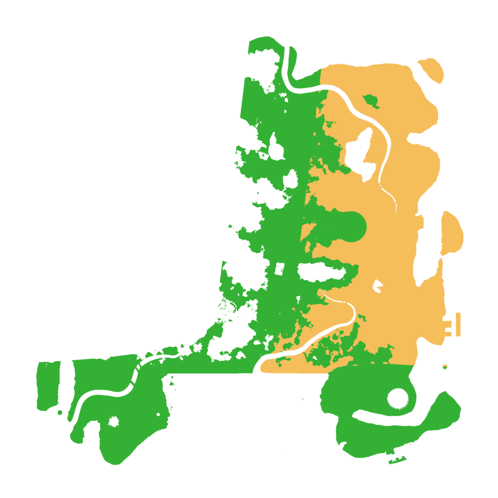 Biome Rust Map: Procedural Map, Size: 4250, Seed: 583756