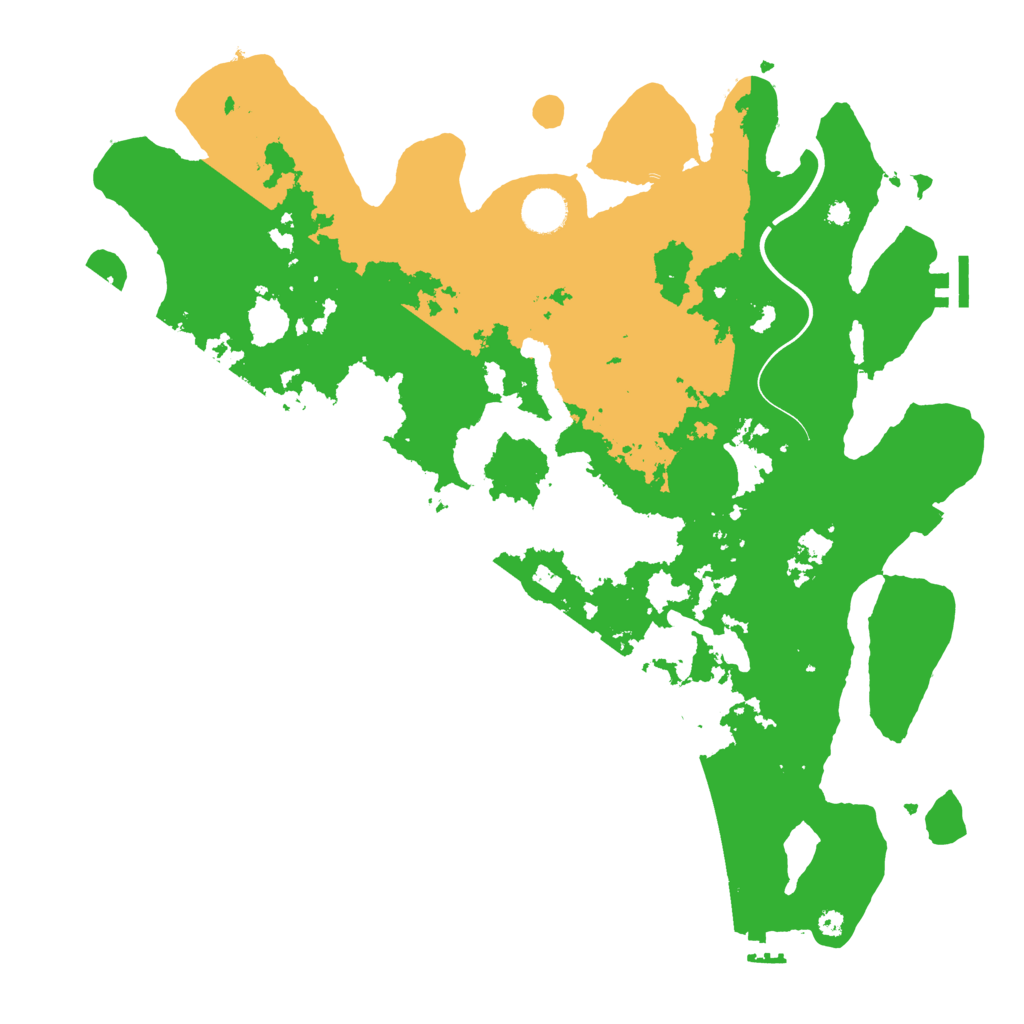 Biome Rust Map: Procedural Map, Size: 4000, Seed: 625253