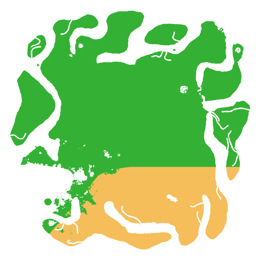 Biome Rust Map: Procedural Map, Size: 5000, Seed: 145223753