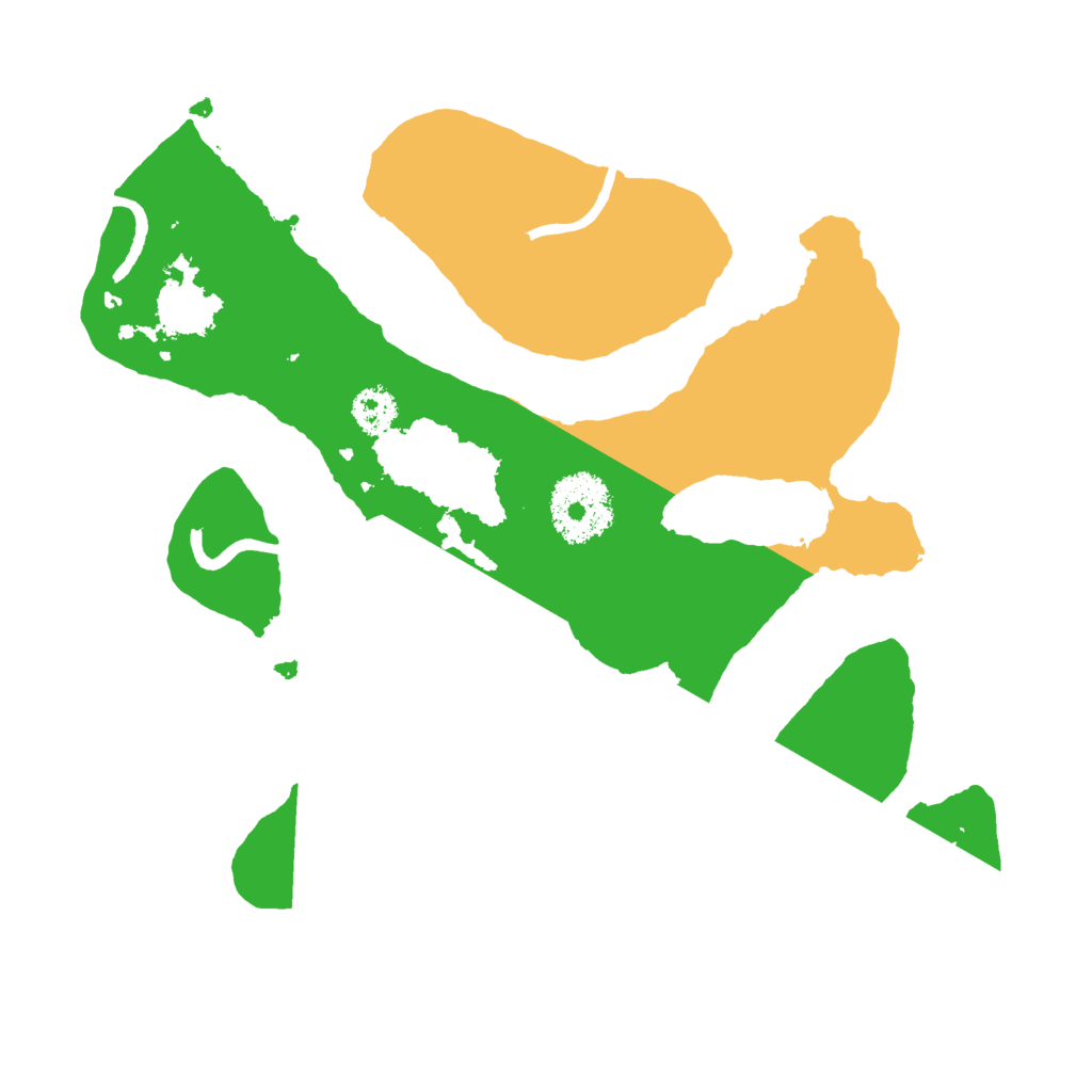 Biome Rust Map: Procedural Map, Size: 2500, Seed: 1905185115