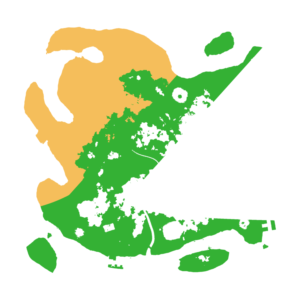 Biome Rust Map: Procedural Map, Size: 3000, Seed: 241890437