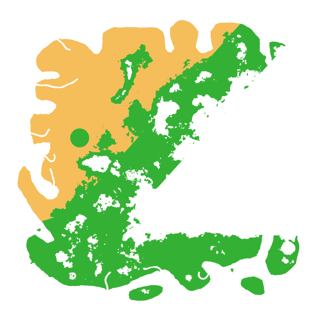Biome Rust Map: Procedural Map, Size: 4500, Seed: 241890437