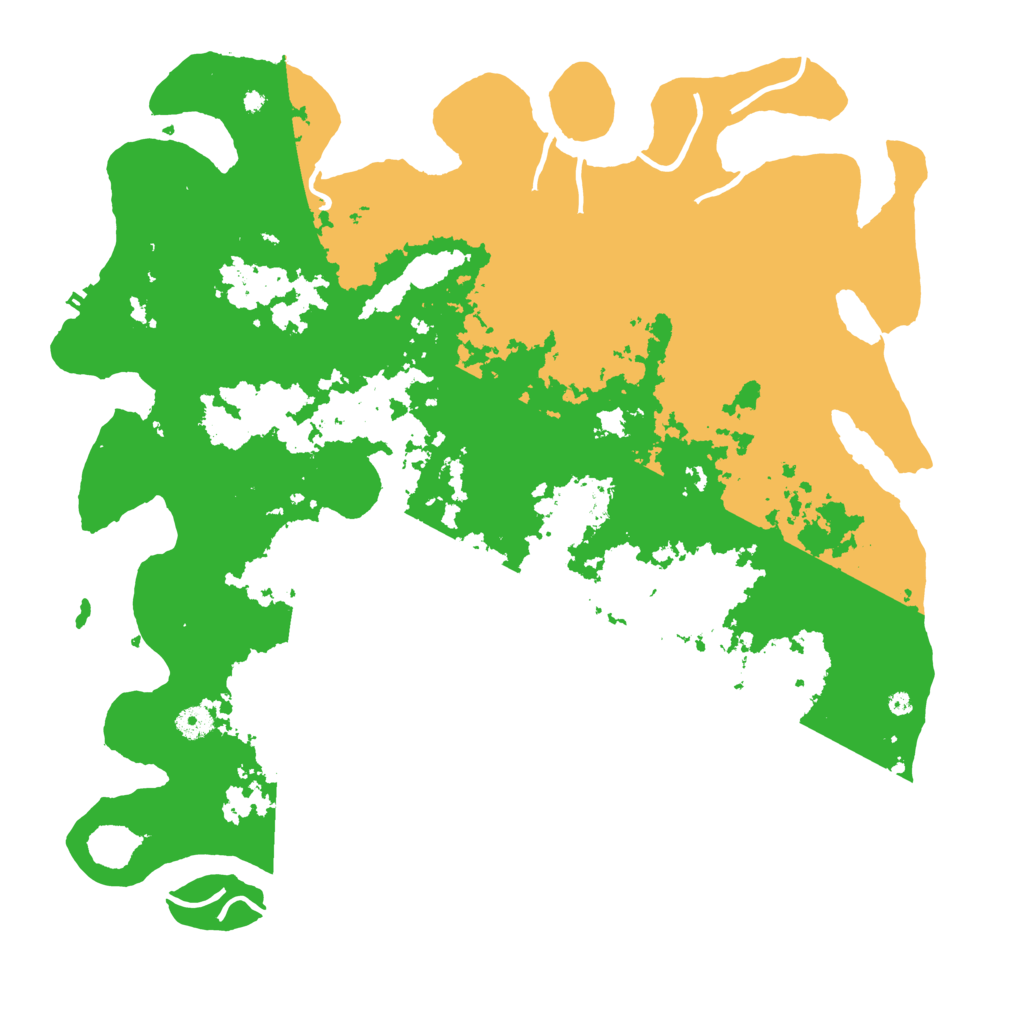 Biome Rust Map: Procedural Map, Size: 4500, Seed: 2063689157