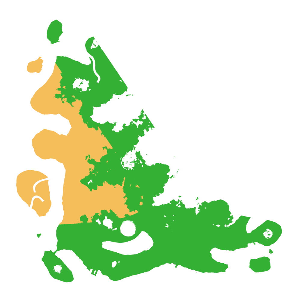 Biome Rust Map: Procedural Map, Size: 3500, Seed: 1143190096