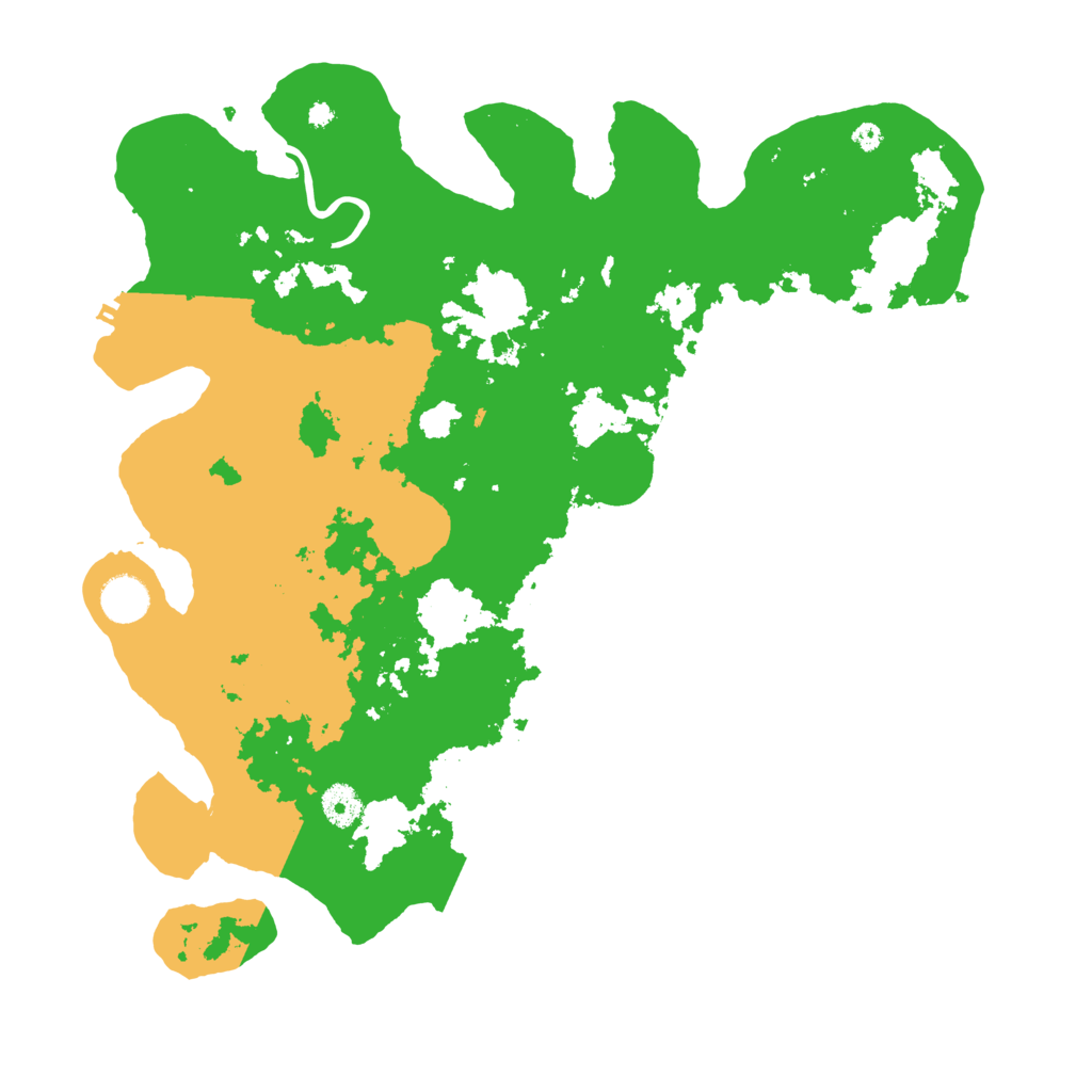 Biome Rust Map: Procedural Map, Size: 4000, Seed: 879654