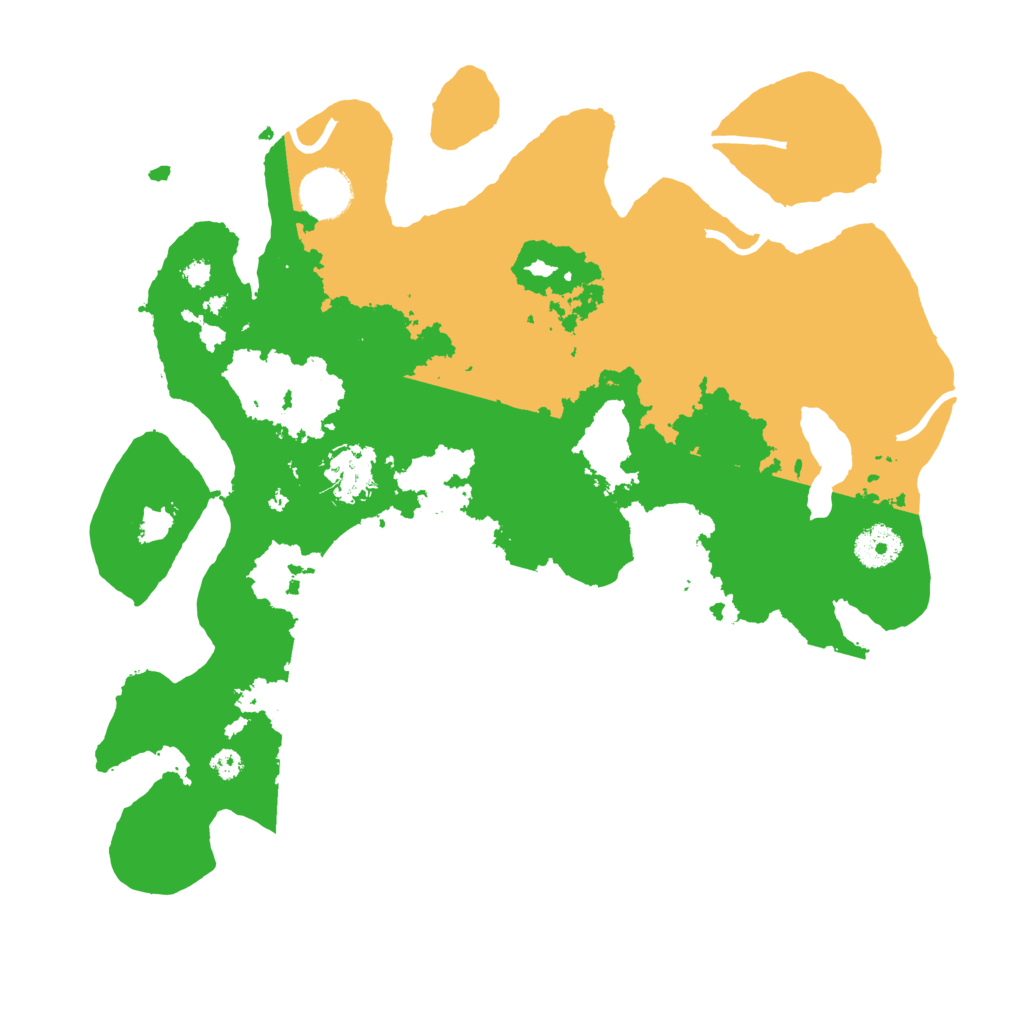 Biome Rust Map: Procedural Map, Size: 3500, Seed: 751