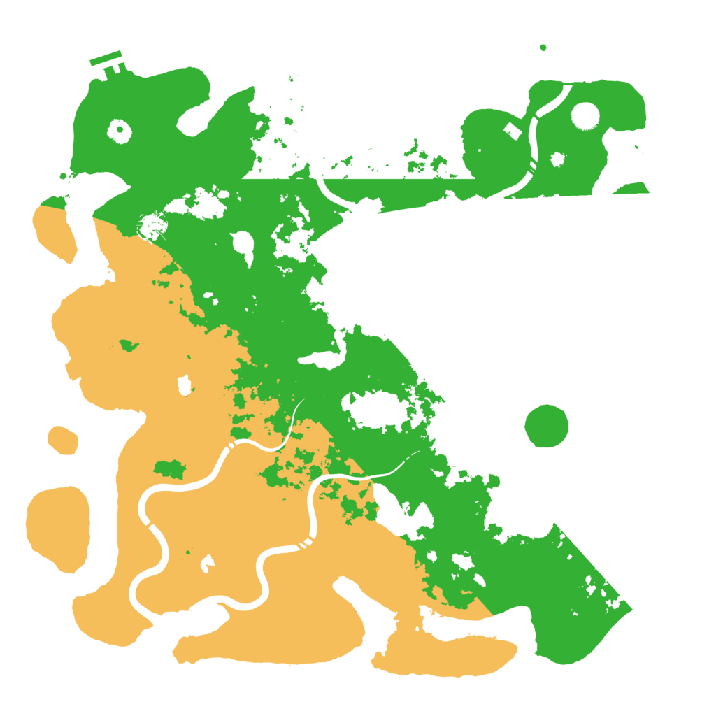 Biome Rust Map: Procedural Map, Size: 4500, Seed: 273133080