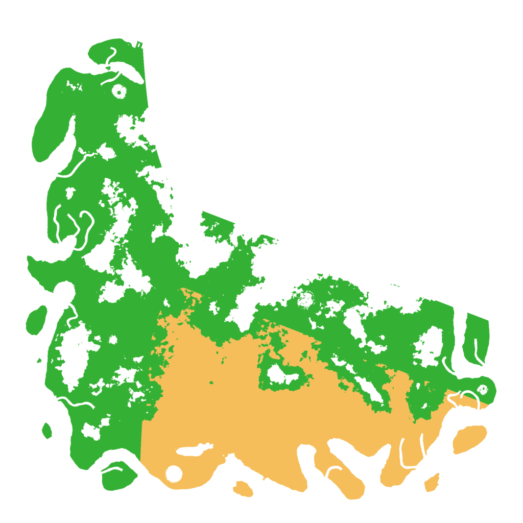 Biome Rust Map: Procedural Map, Size: 5500, Seed: 8060019