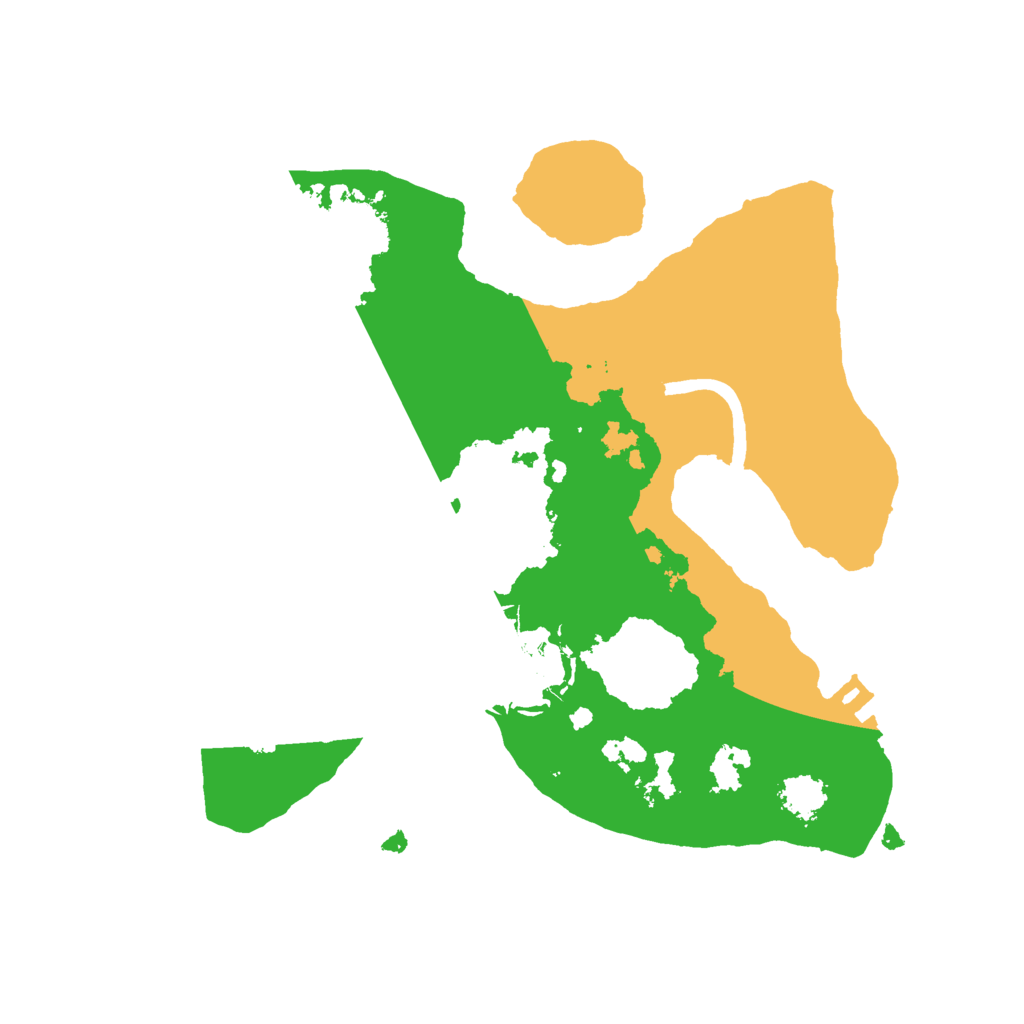 Biome Rust Map: Procedural Map, Size: 2100, Seed: 123456