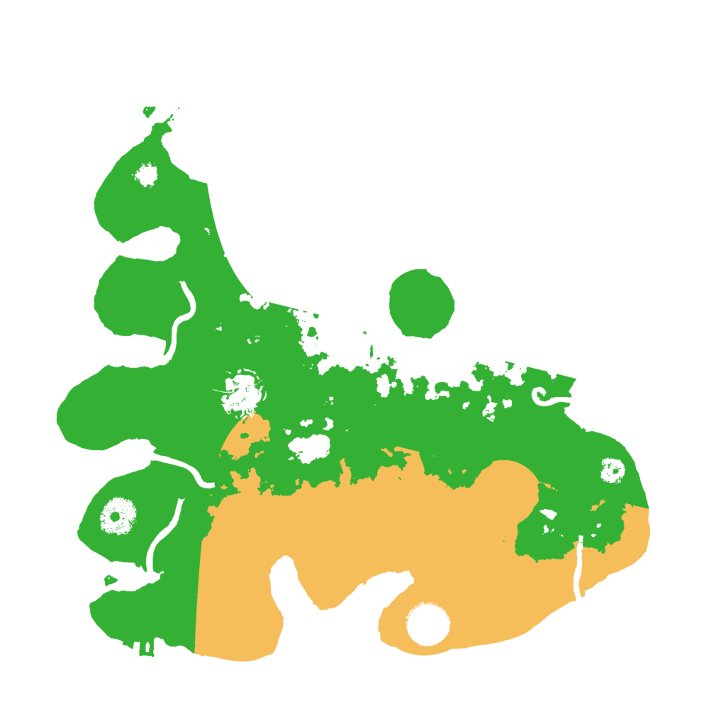 Biome Rust Map: Procedural Map, Size: 3000, Seed: 781098