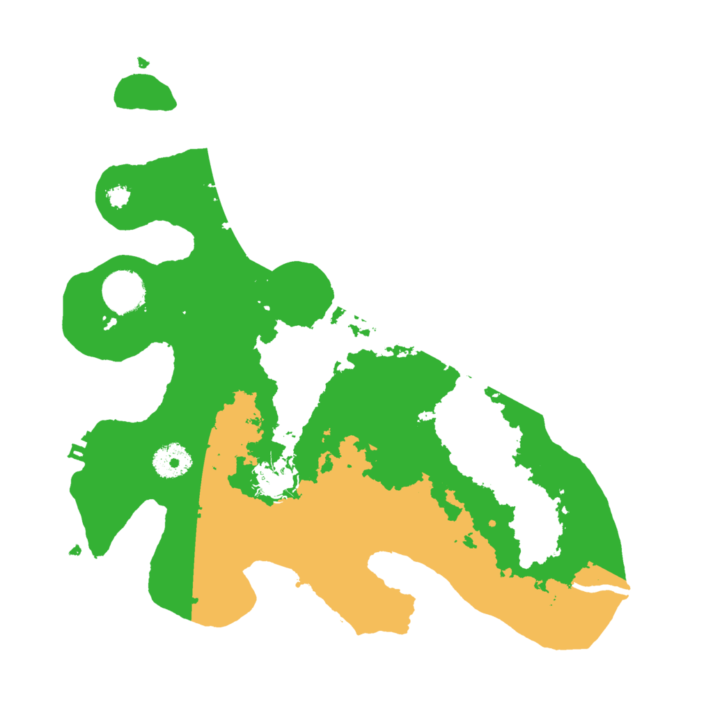 Biome Rust Map: Procedural Map, Size: 3000, Seed: 919097