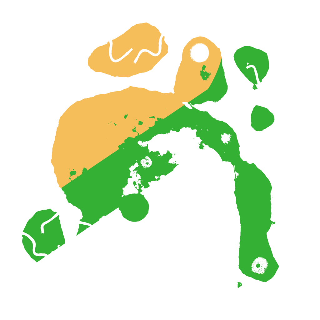 Biome Rust Map: Procedural Map, Size: 3000, Seed: 1109668496