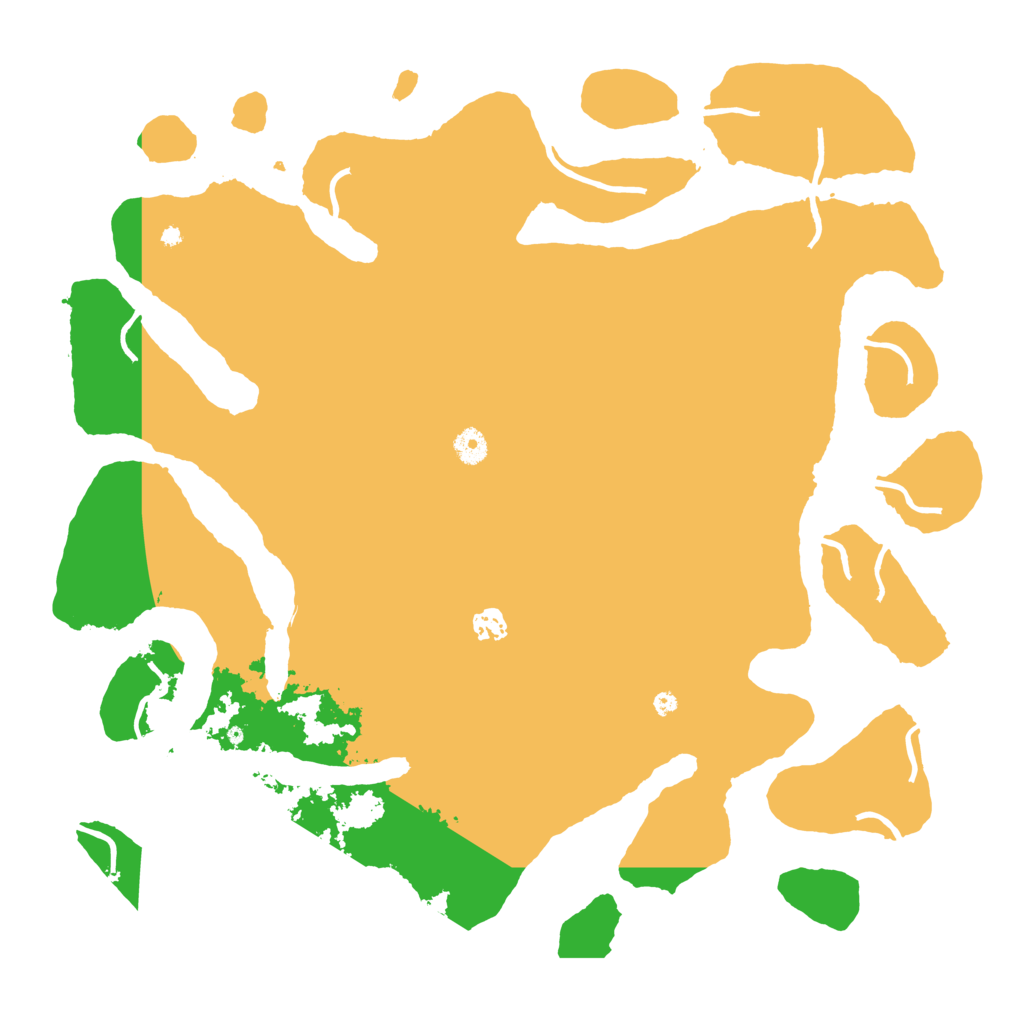 Biome Rust Map: Procedural Map, Size: 4500, Seed: 13837