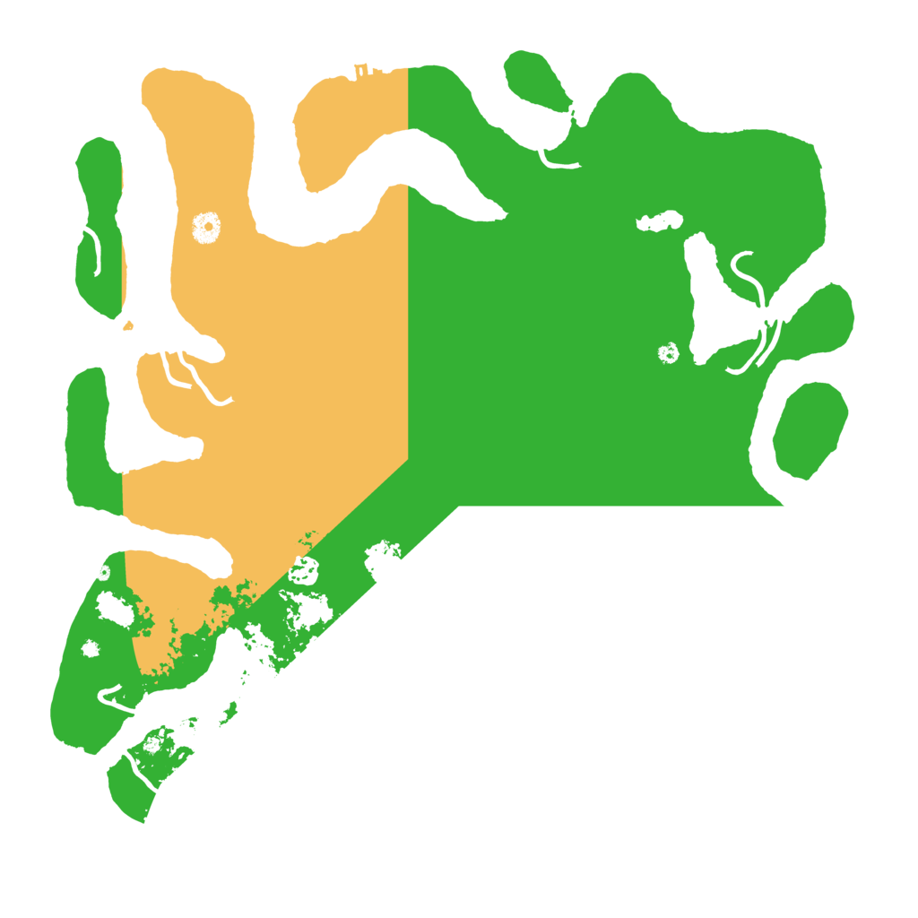 Biome Rust Map: Procedural Map, Size: 4500, Seed: 999874