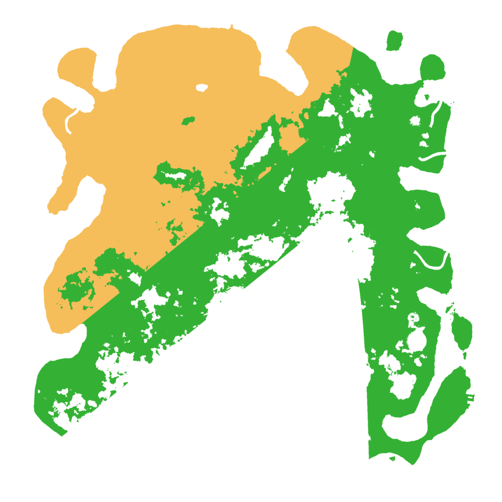 Biome Rust Map: Procedural Map, Size: 4500, Seed: 1893457439