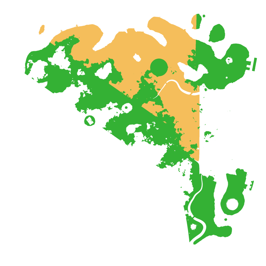 Biome Rust Map: Procedural Map, Size: 4000, Seed: 2758056