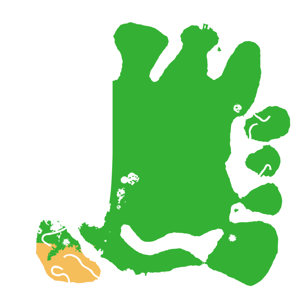 Biome Rust Map: Procedural Map, Size: 3850, Seed: 2081348876